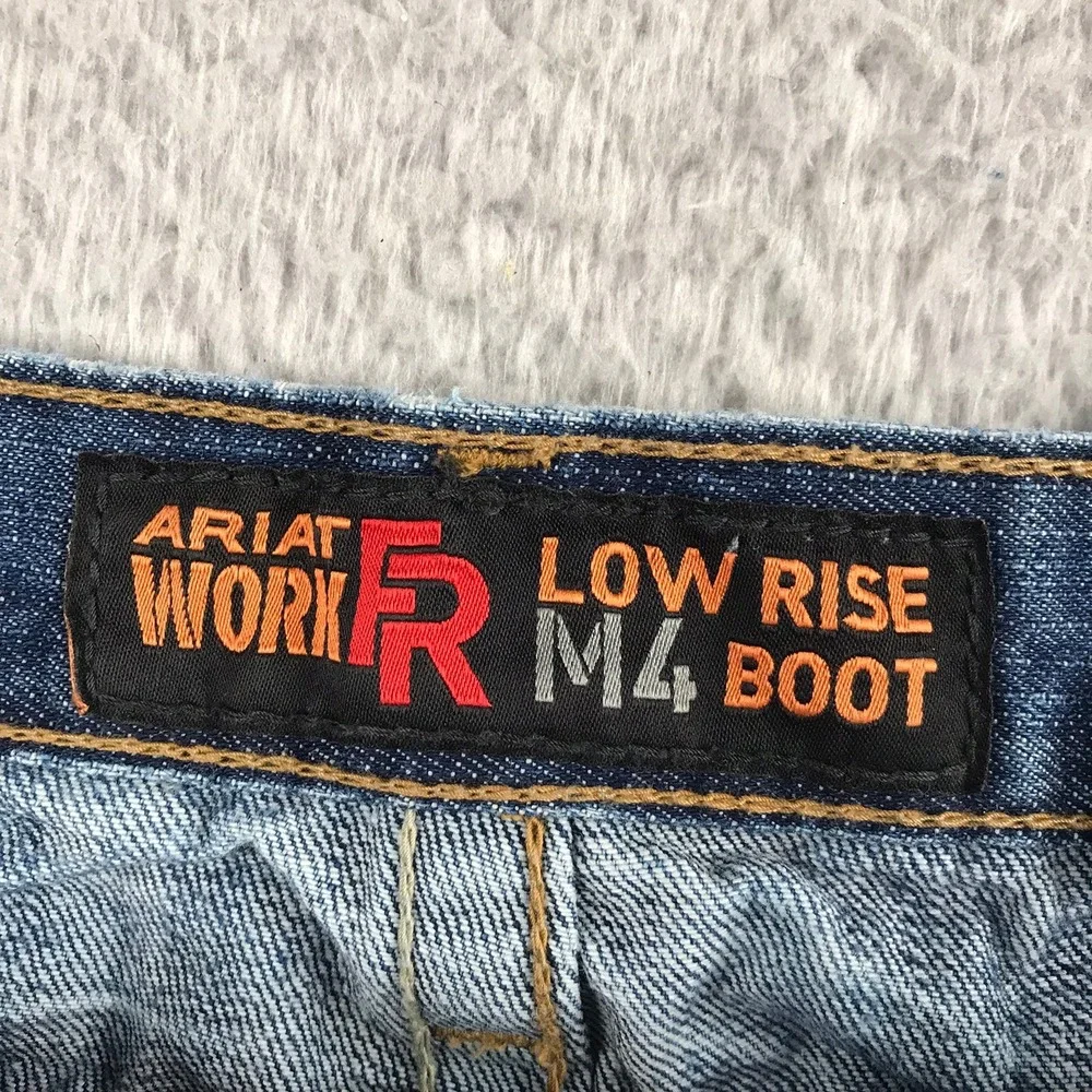 Ariat Work FR Jeans Mens 44x34 M4 Low Rise Boot Cut Flame Resistant